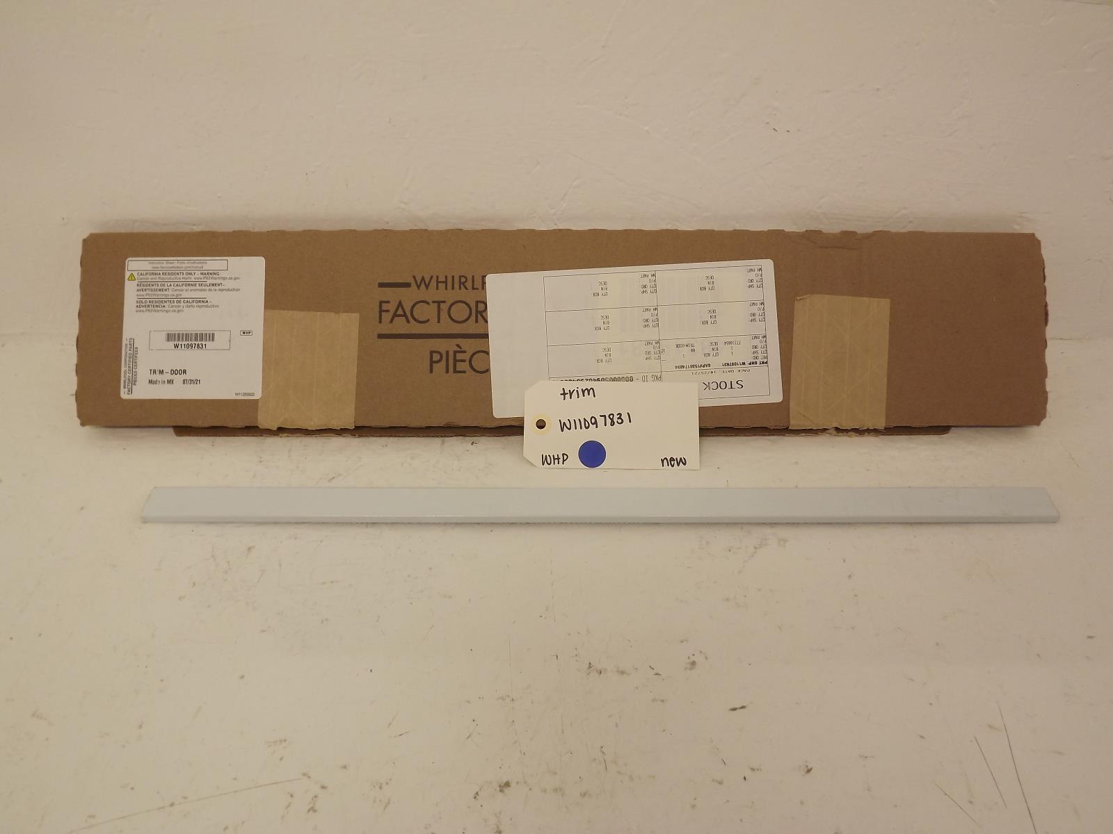 Whirlpool Refrigerator W11097831 Trim New Whirlpool Refrigerator W11097831 Trim New